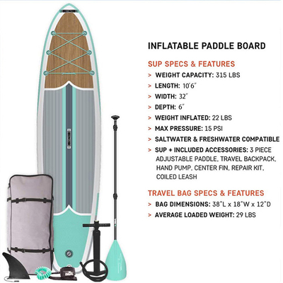 Surfing Board Stand Up Paddleboard Sup inflatable Surf Board