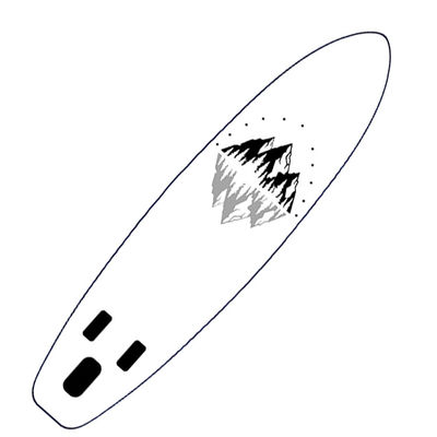 Customized Logo Standup Paddle Board Inflatable Surfboard Water Play SUP